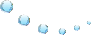 Illustration of six bubbles