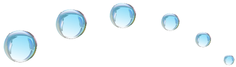 Illustration of six bubbles